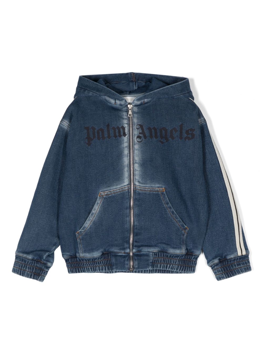 Denim track jacket - Blue