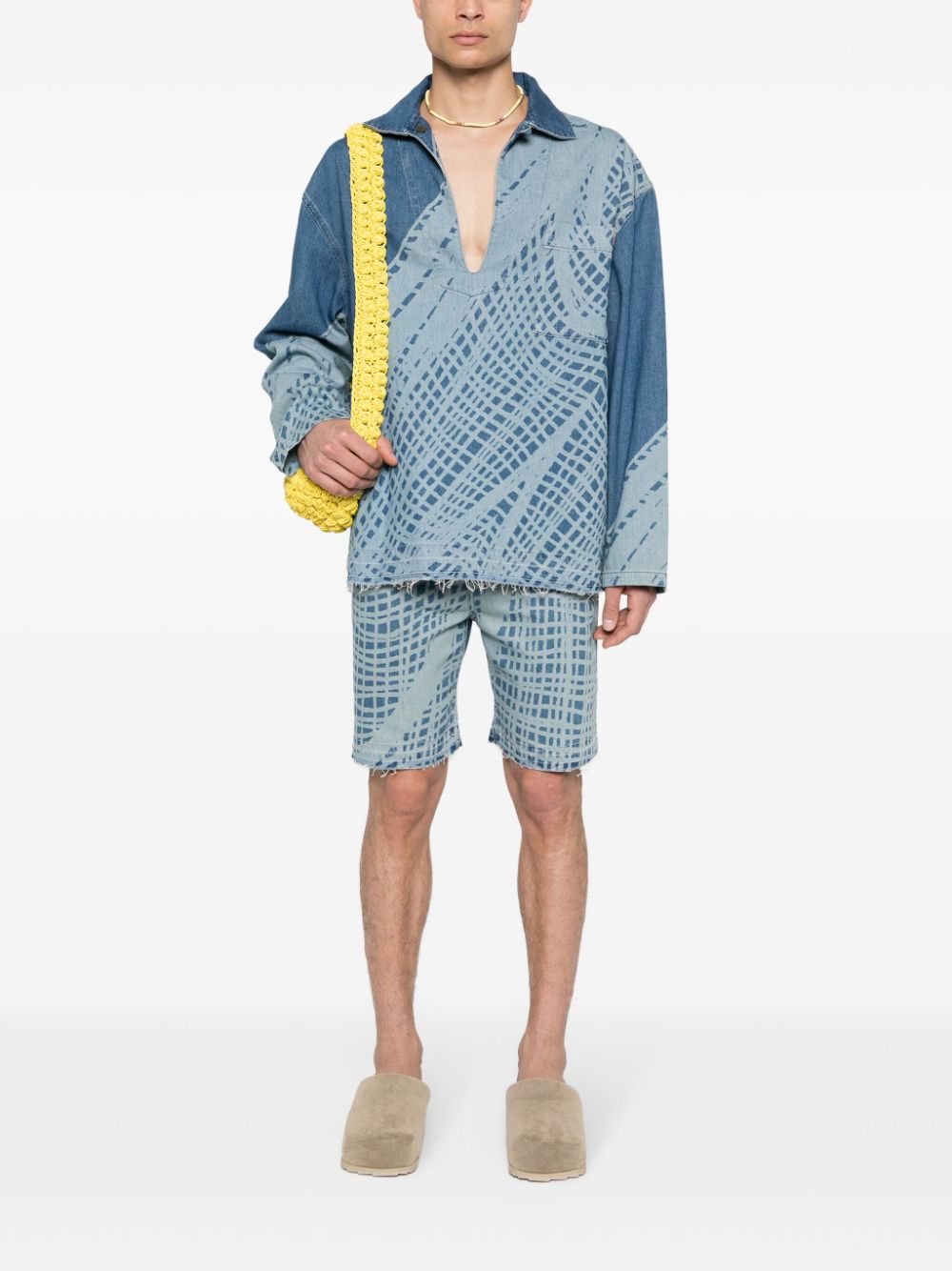 Loewe Paula's Ibiza Denim Shorts