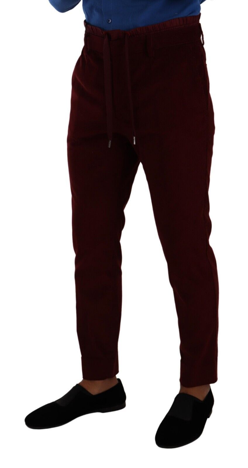 Velvet Trousers — Red