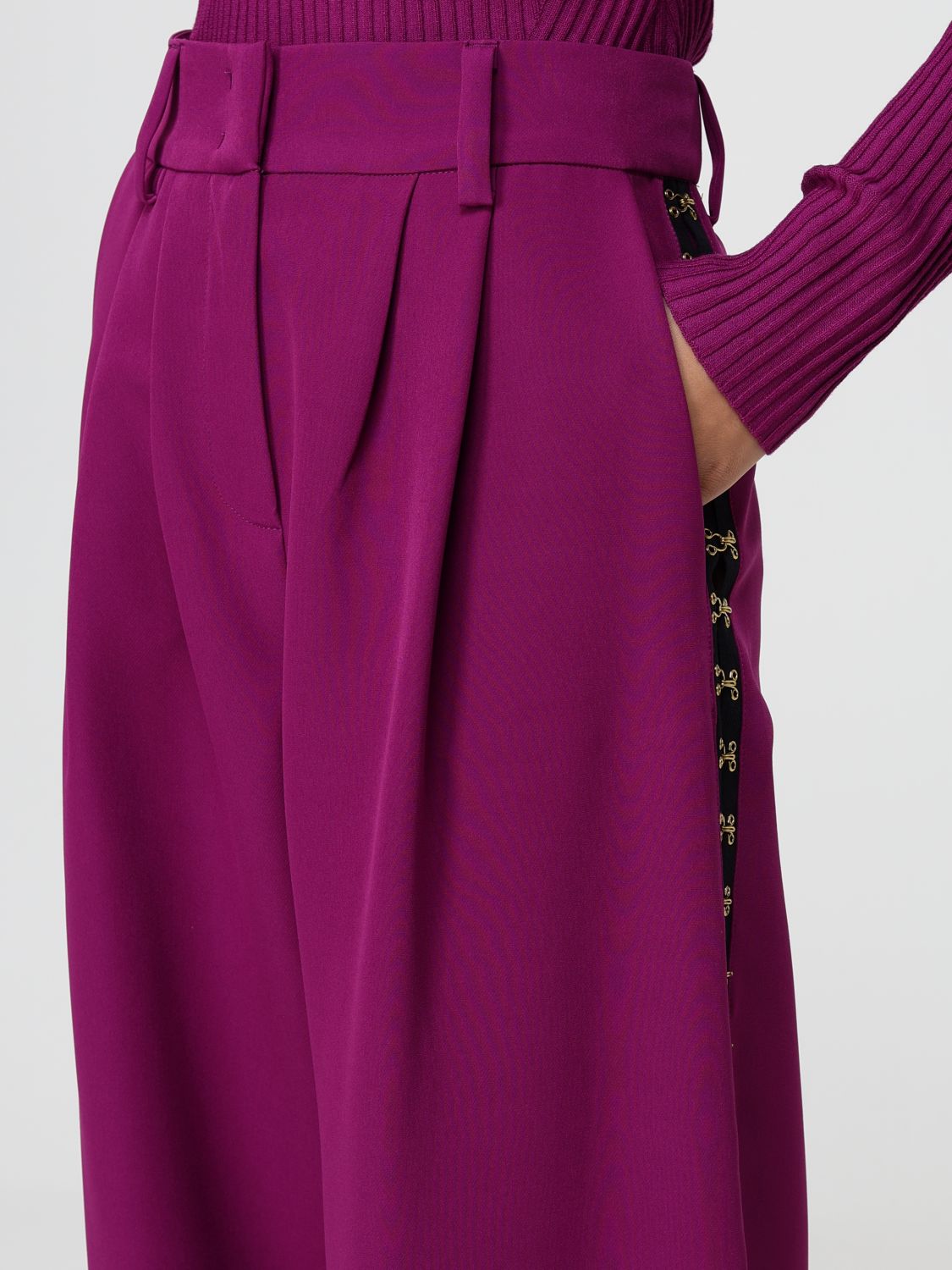 Pants Woman color Violet