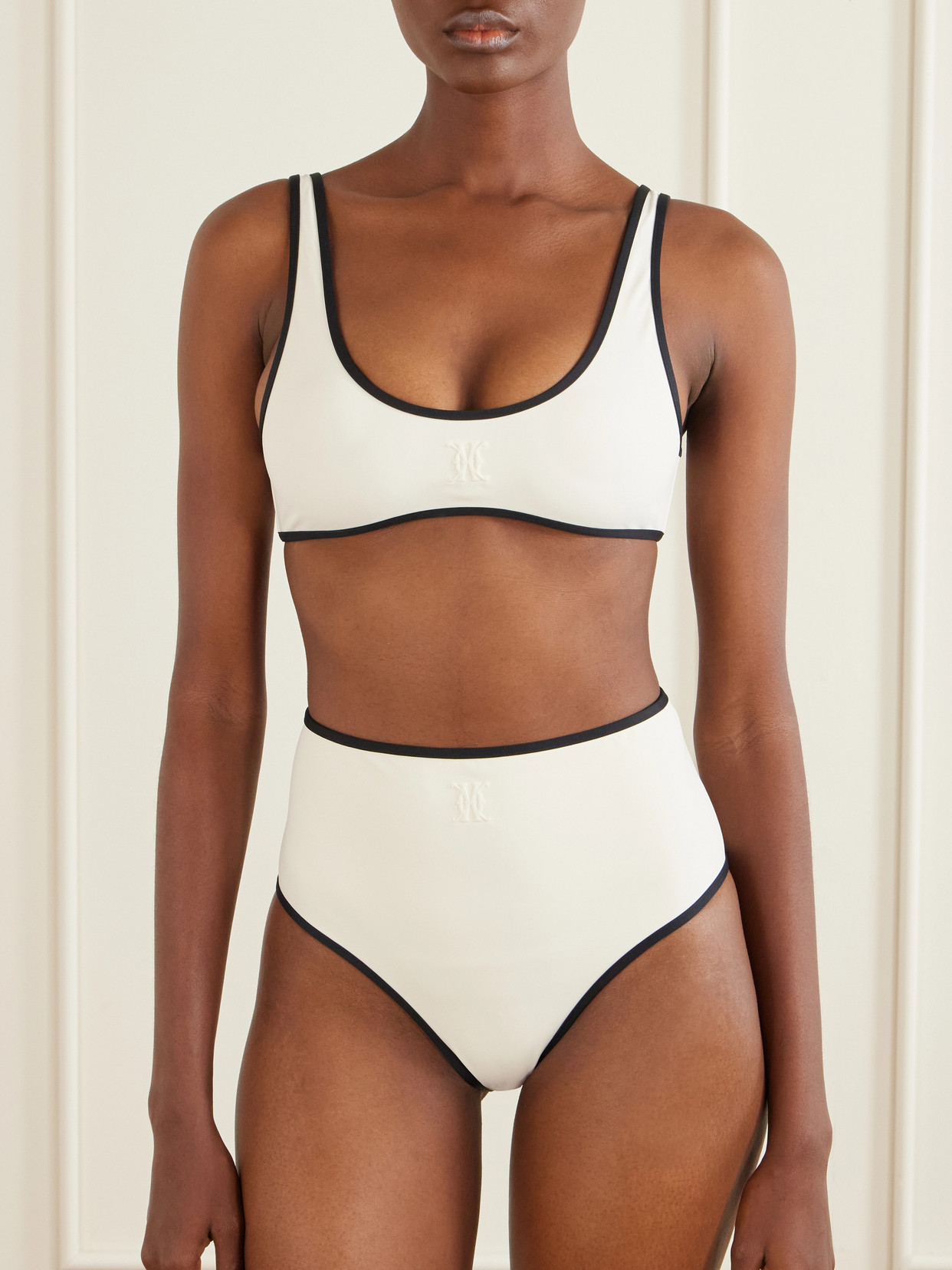Contraste Bikini Briefs - Ecru
