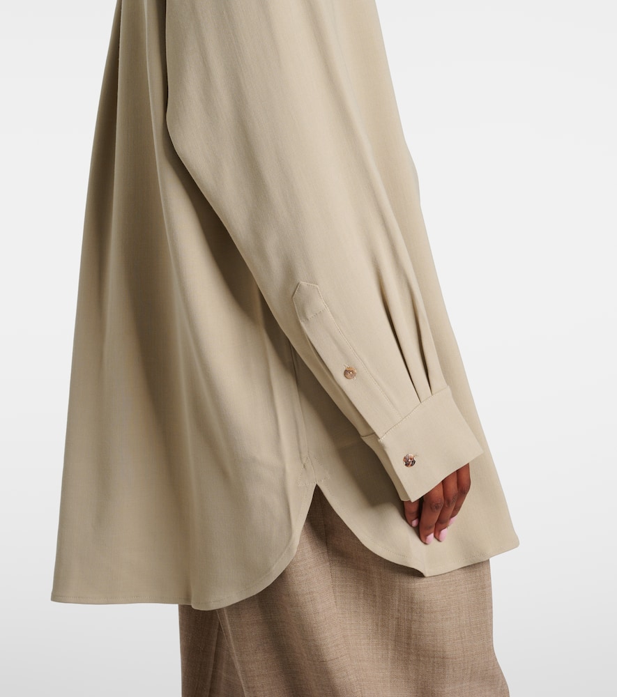 Rumer wool-blend shirt