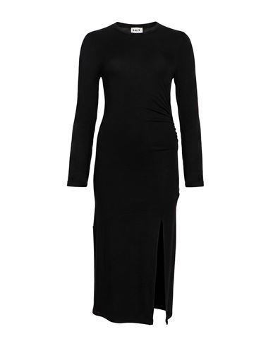 Woman Midi dress Black Size XS Viscose, Elastane