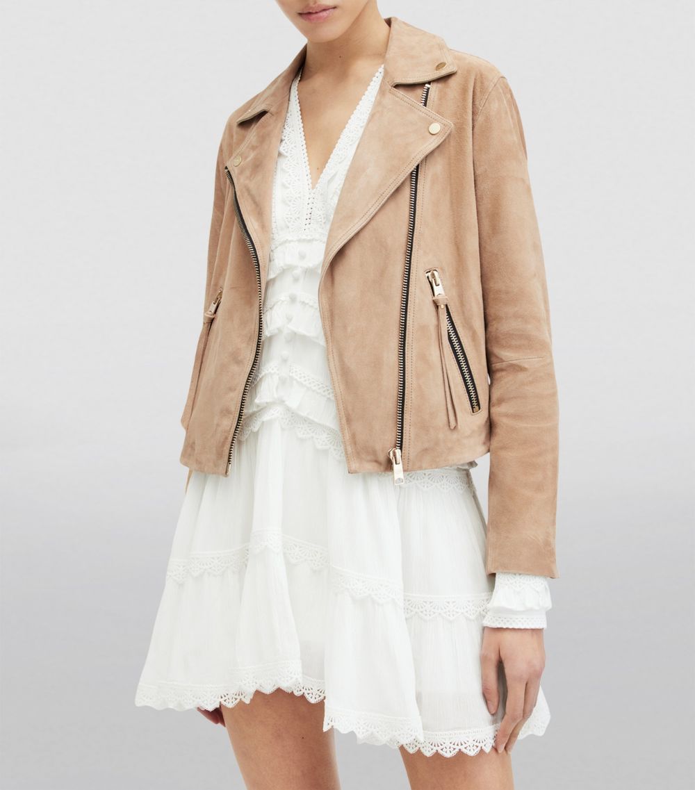 Suede Dalby Biker Jacket