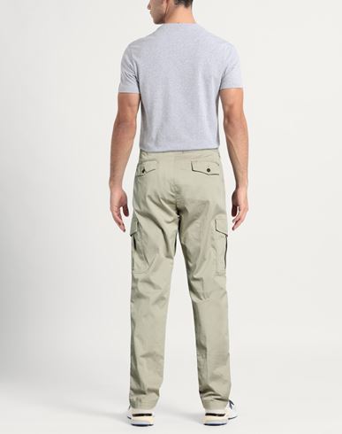 Platinum Man Pants Sage green Size 30 Cotton, Elastane