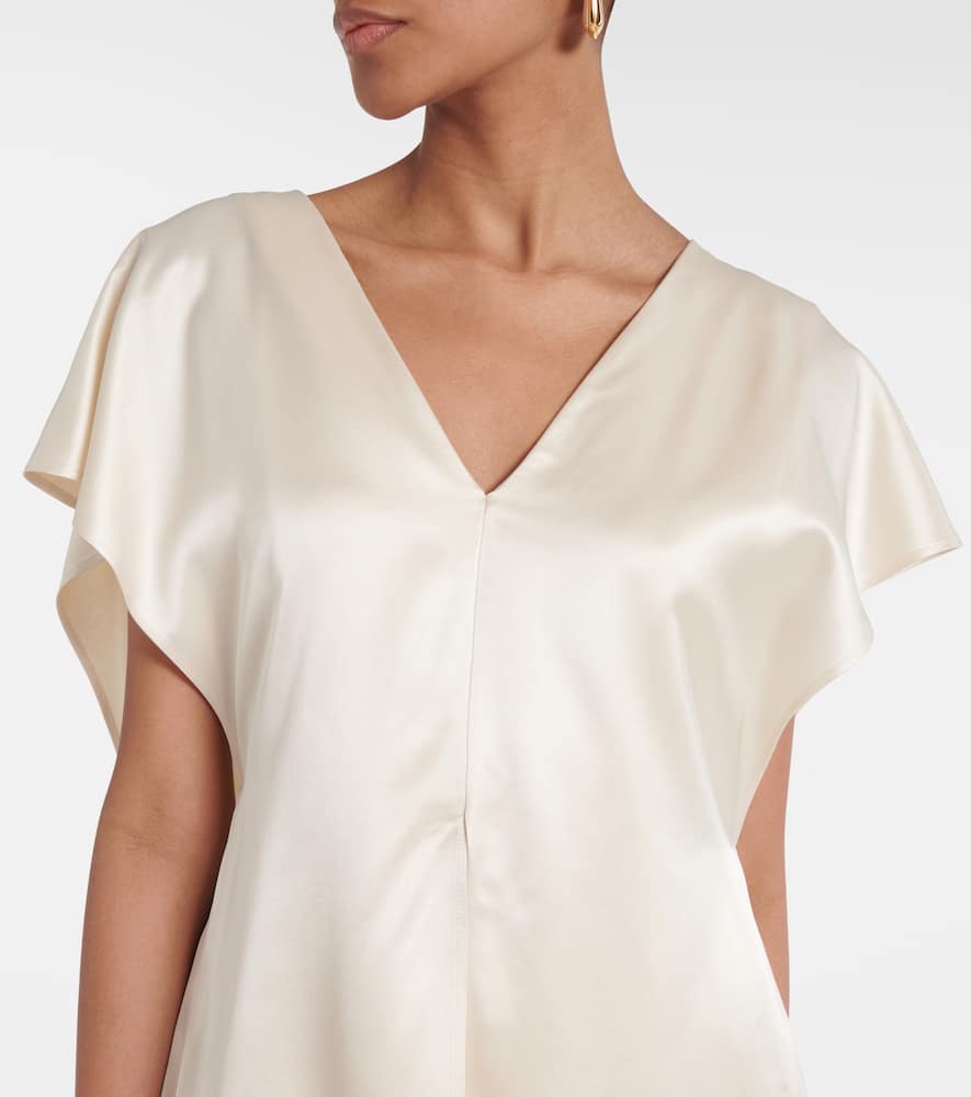 Tove Sara caped satin top