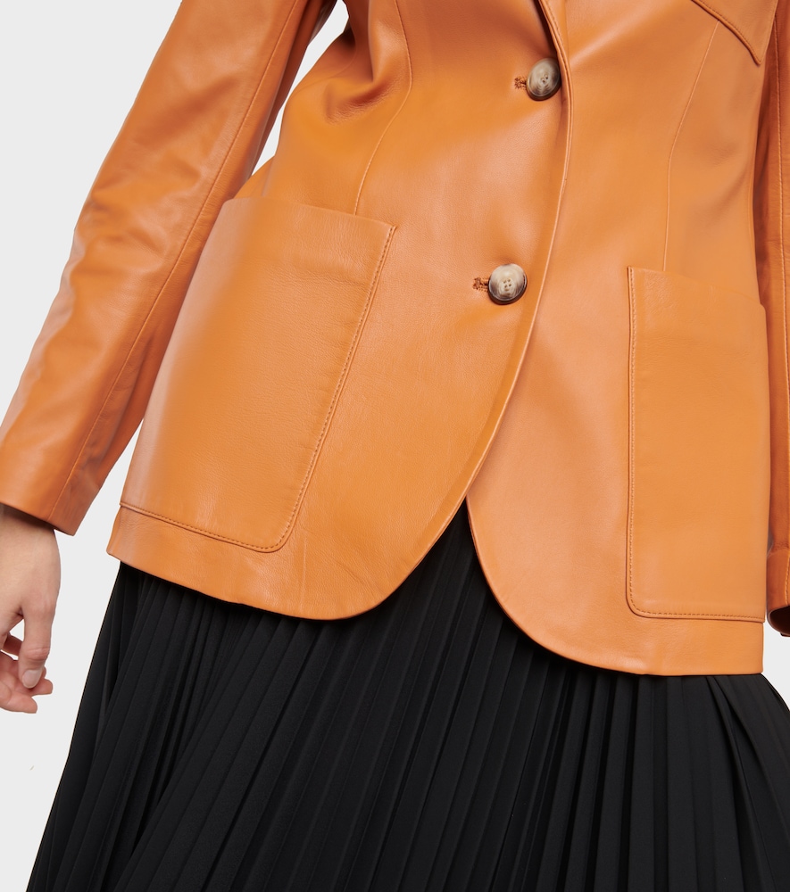Jacques leather blazer