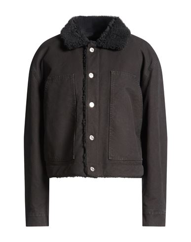 Woman Jacket Black Size 2 Cotton, Polyester