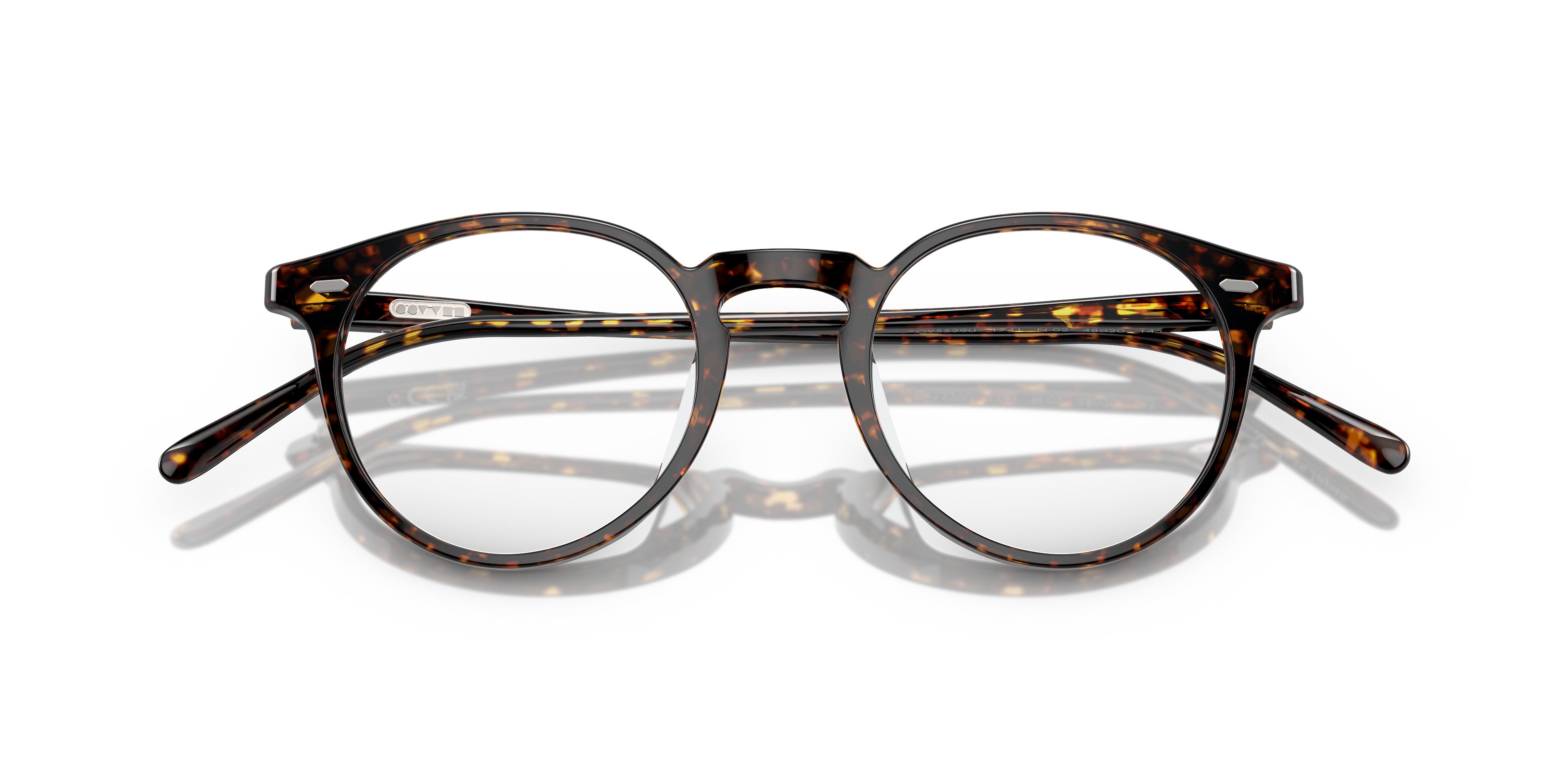 Oliver Peoples Unisex Oliver Peoples OV5529U N.02 1741 Montature da vista Acetato Tartaruga Trasparente Pantos Normale