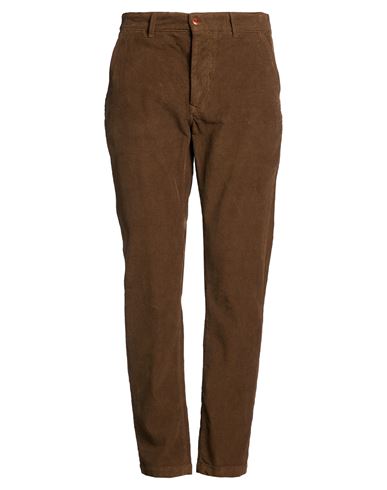 Man Pants Light brown Size 34 Cotton