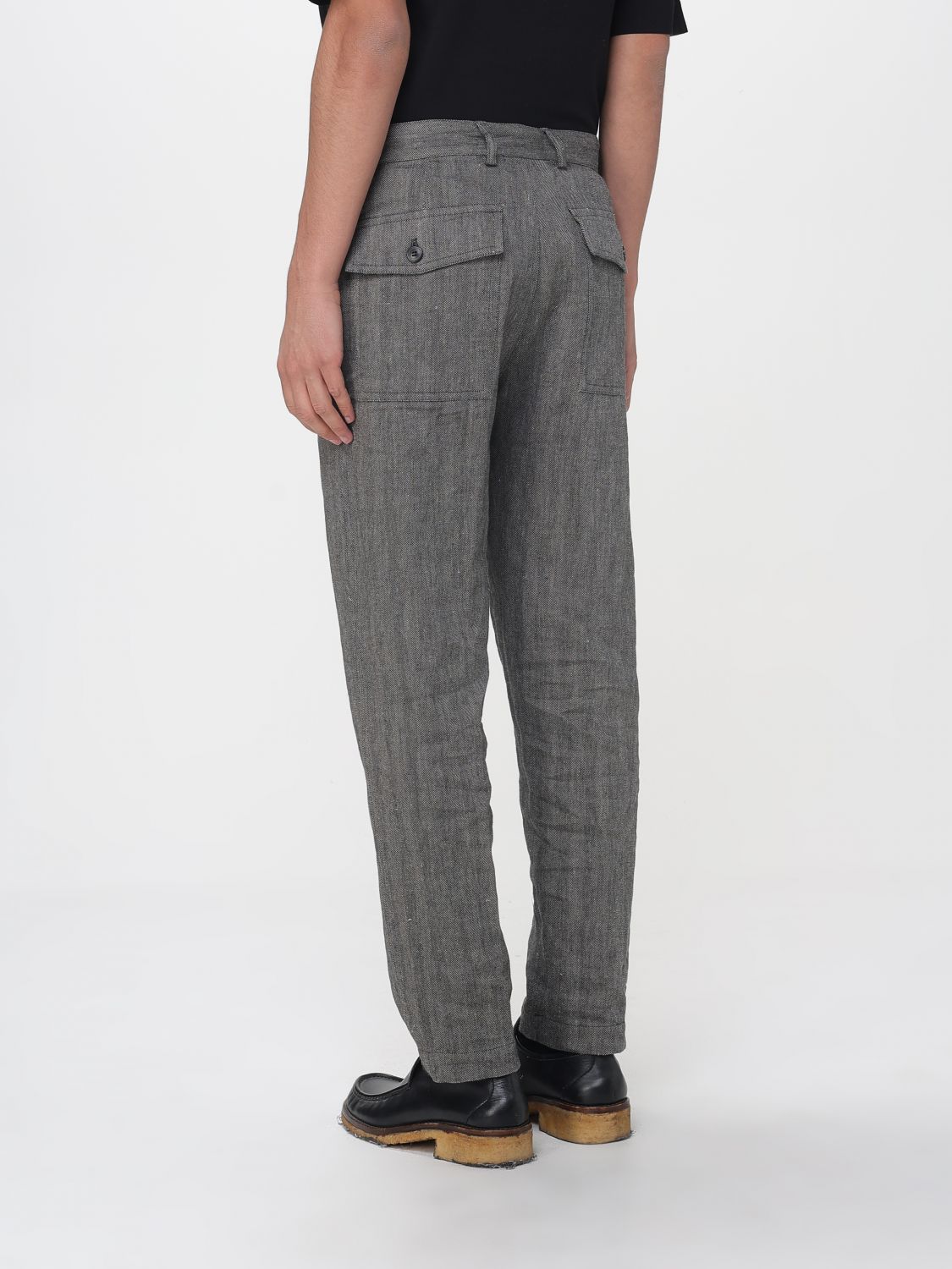 Pants Men color Black