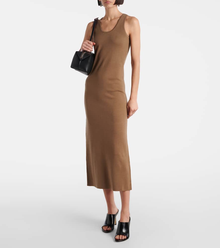Aceri virgin wool midi dress