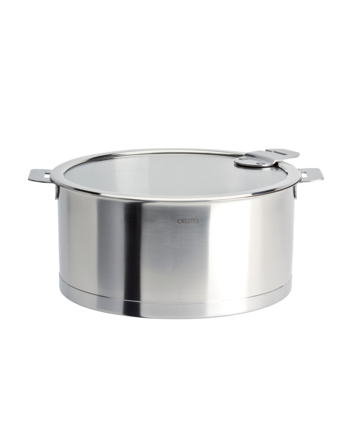 Stainless Steel 3 Quart Strate Saucepan with Lid - Silver
