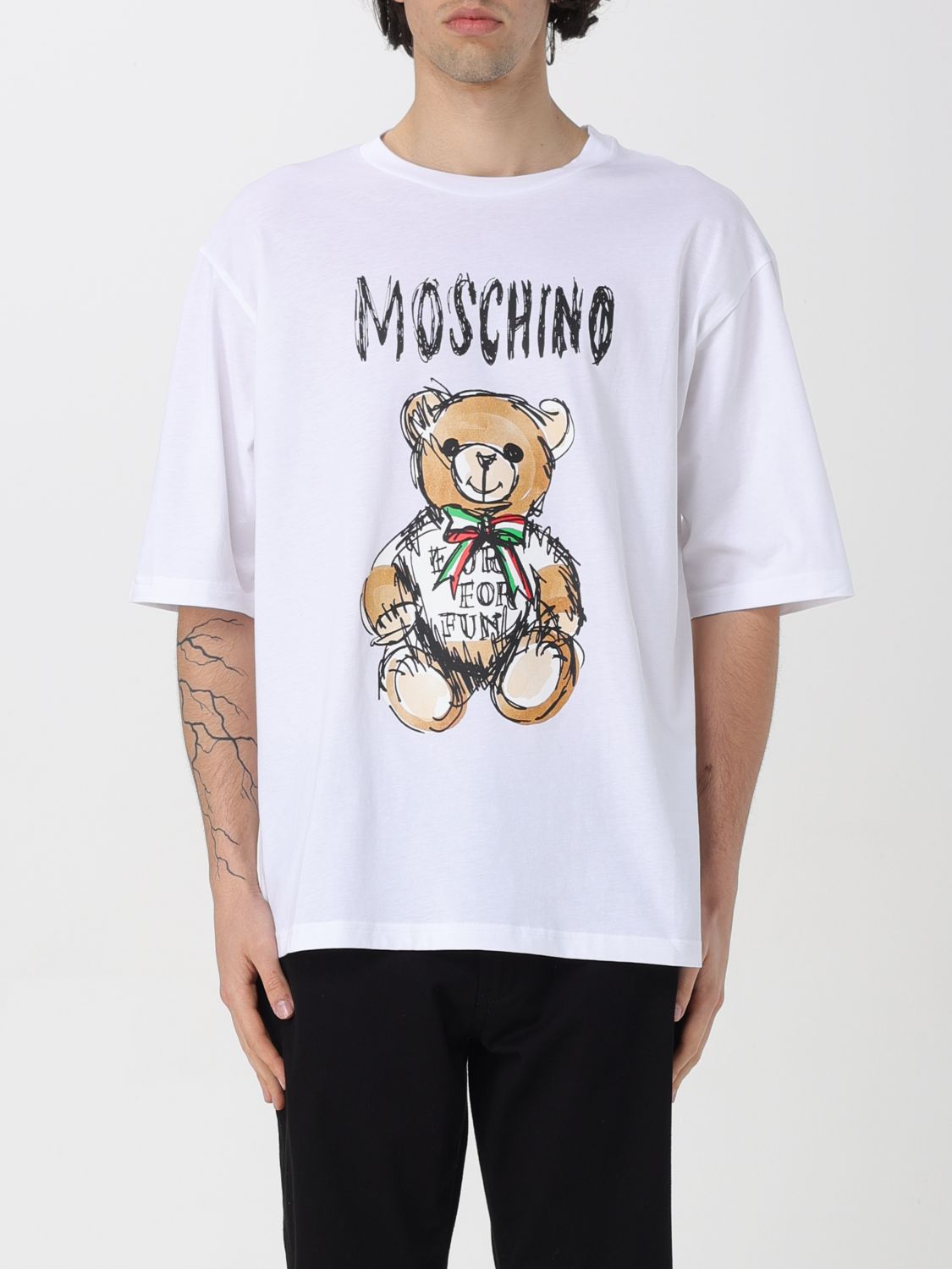 T-Shirt Men color White