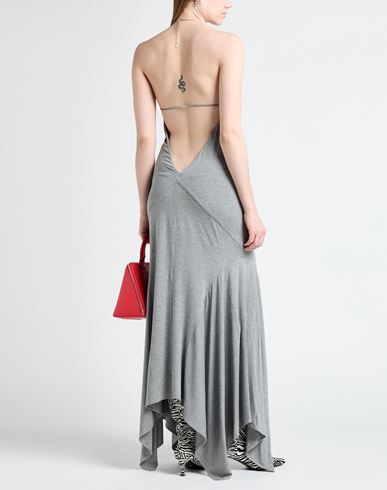 The Attico Woman Midi dress Grey Size 6 Viscose, Elastane