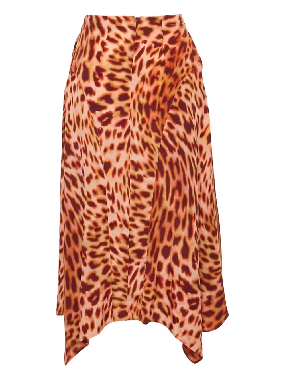 Leopard-print skirt - Pink