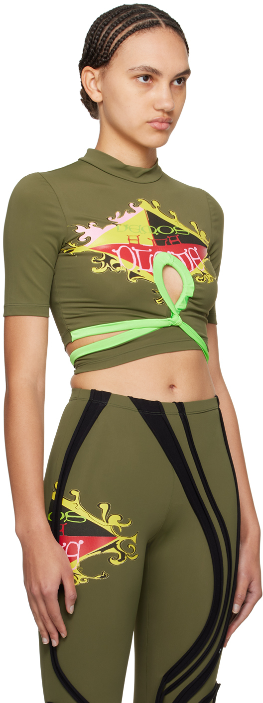 Ottolinger Green Wrap T-Shirt