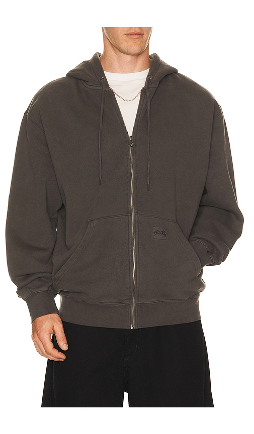 STAN RAY Patch Zip Hoodie in Black. M. Also in S, XL/1X