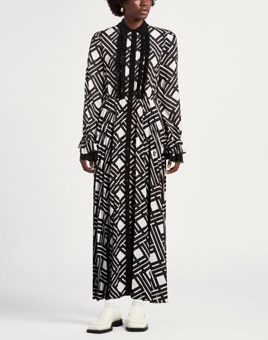 Woman Maxi dress White Size S Polyester