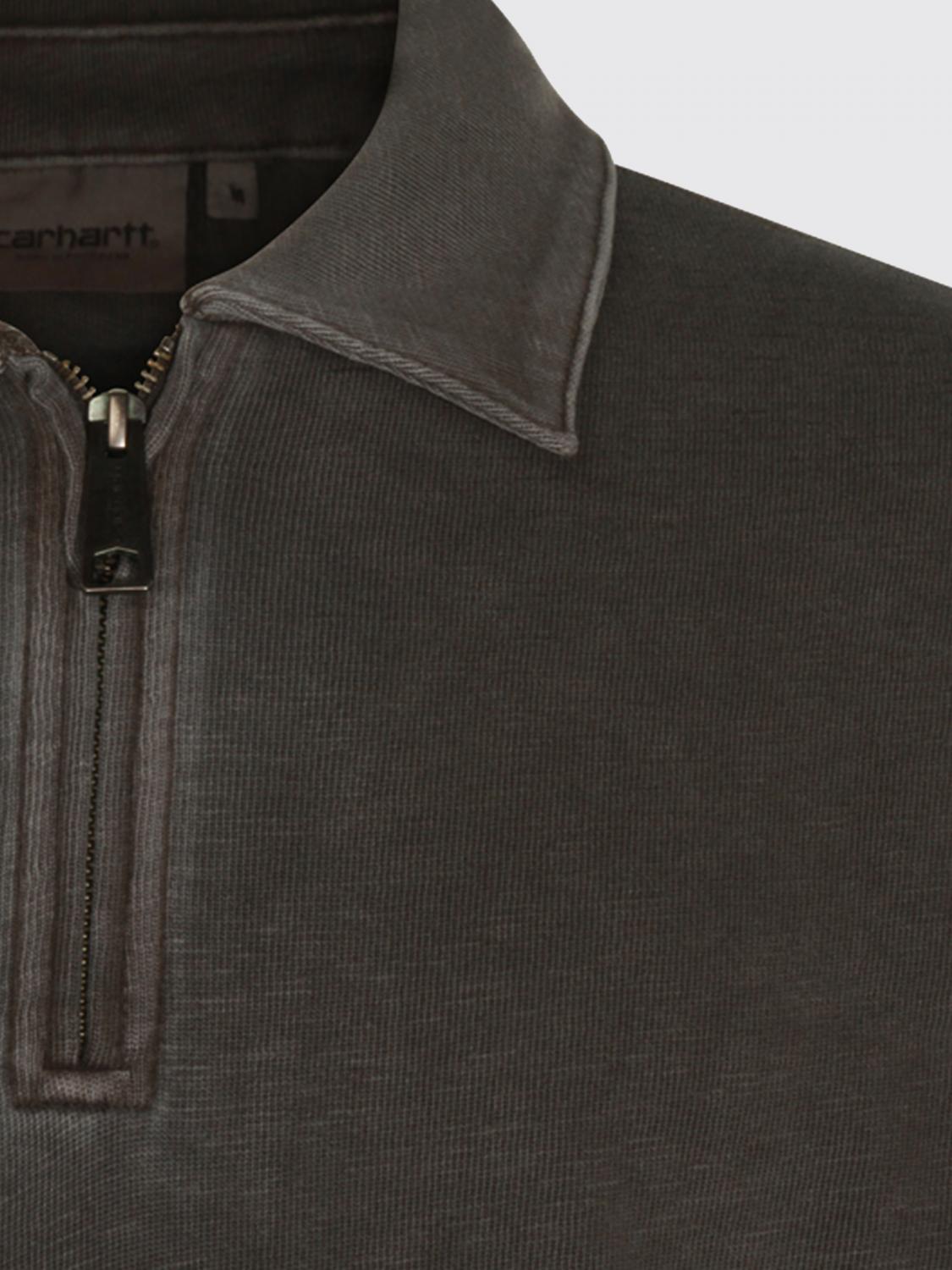 Polo Shirt Men color Tobacco