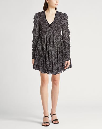 Woman Mini dress Black Size M Viscose