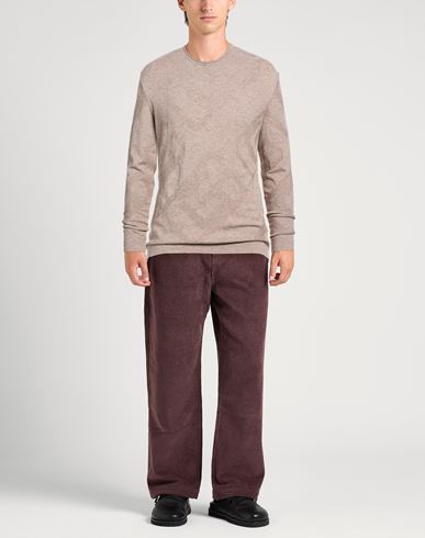 Man Sweater Light brown Size S Viscose, Polyester, Polyamide