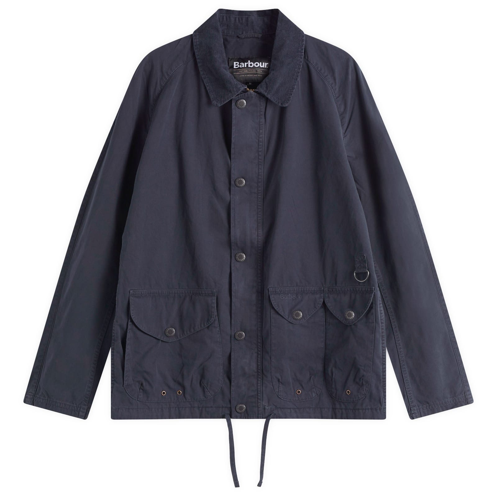 Men's Utility Casual Chore Jacket in Navy