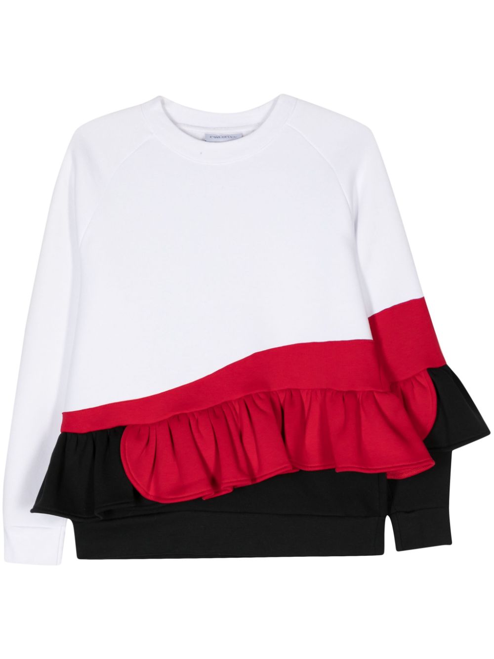 Toffee peplum sweatshirt - Pink