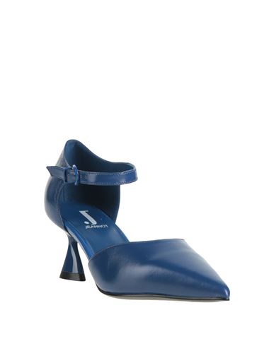 Woman Pumps Navy Size 6 Leather