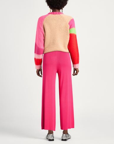 Woman Pants Fuchsia Size 4 Viscose, Polyamide