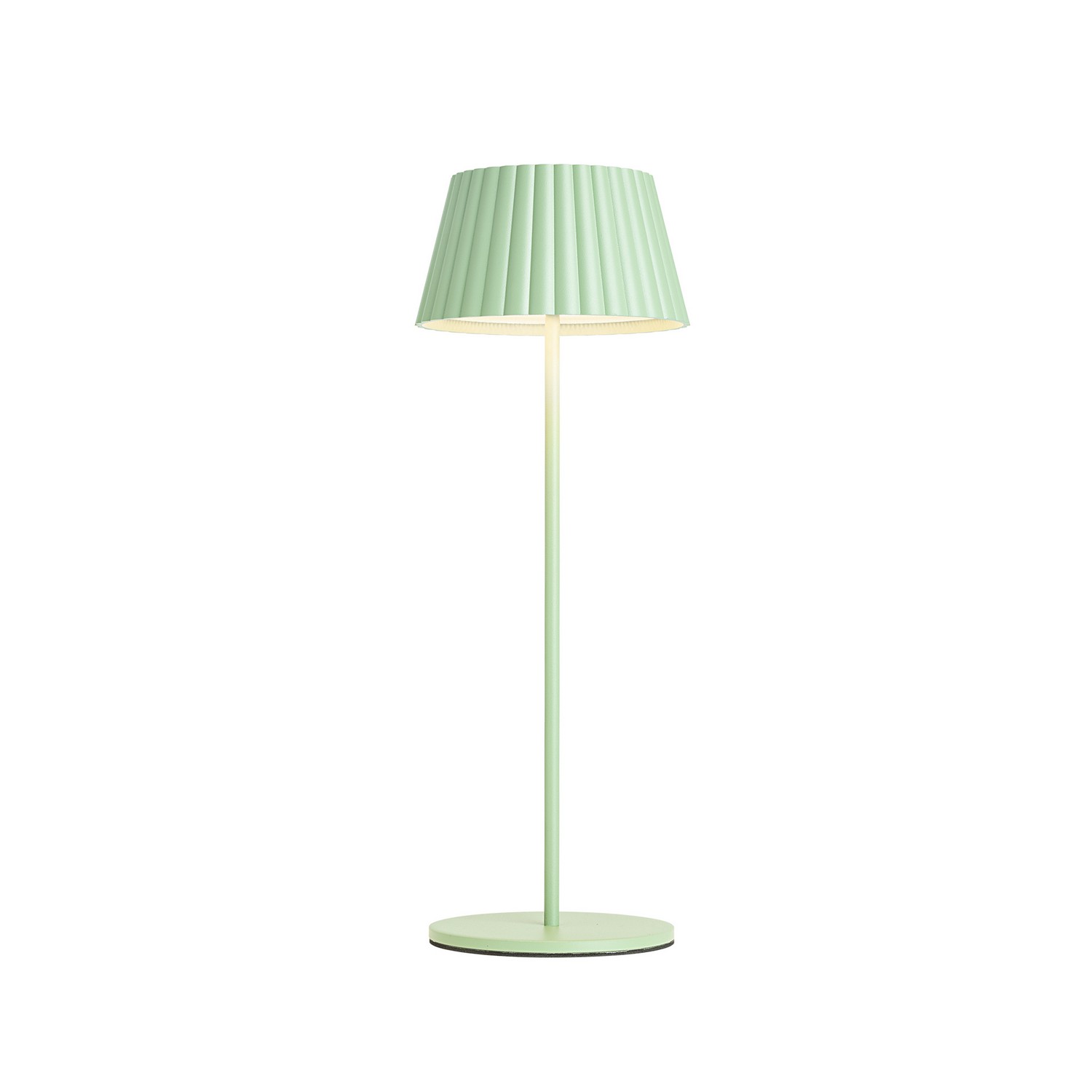 Sage Green LED Table Lamp from the Dario Collection