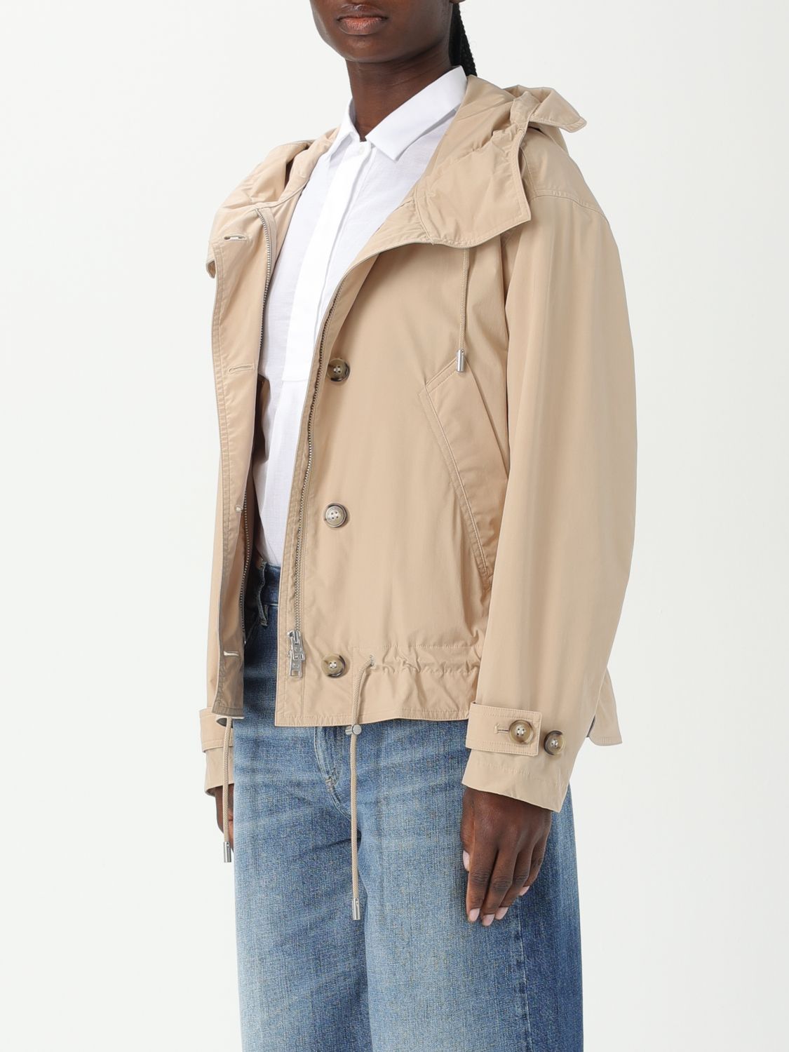Jacket WOOLRICH Woman color Blue