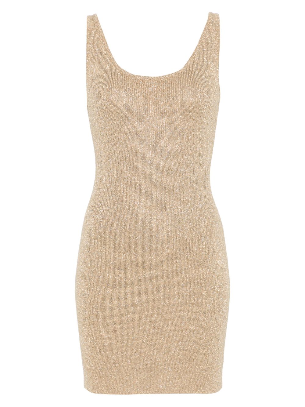 Lurex dress - Gold