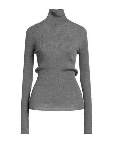 Woman Turtleneck Light grey Size S Virgin Wool