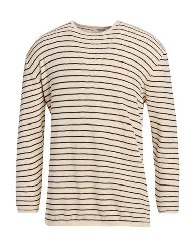 Man Sweater Cream Size S Cotton