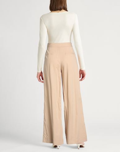 Woman Pants Beige Size 6 Viscose, Polyamide