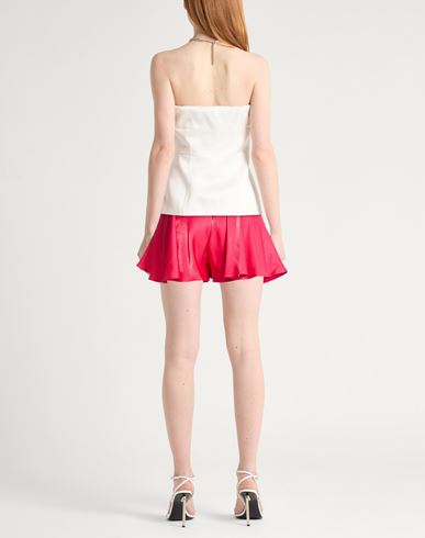 Woman Shorts & Bermuda Shorts Fuchsia Size 8 Viscose, Polyester