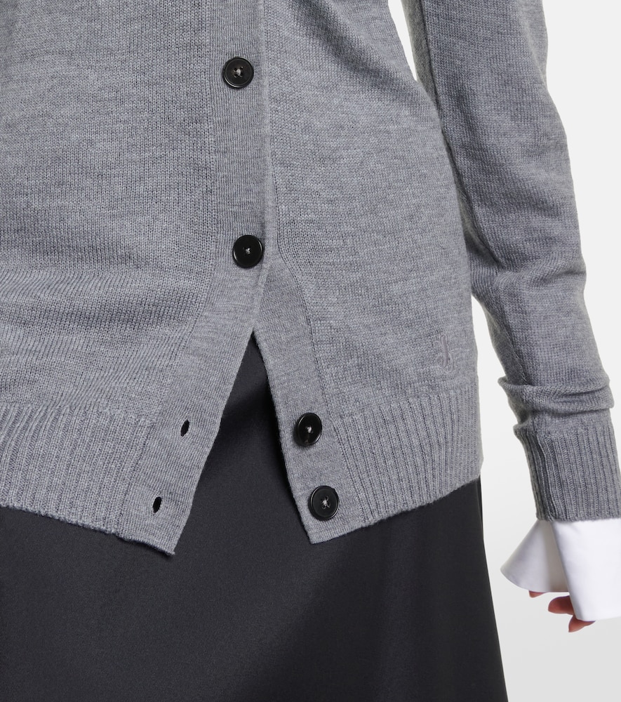 Wool cardigan
