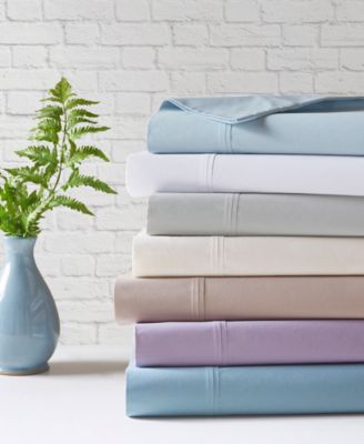 Peached Cotton Percale Sheet Sets