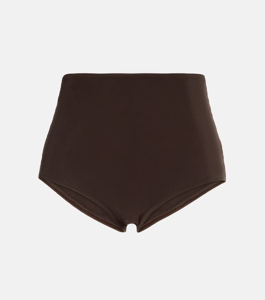 High-rise bikini bottoms