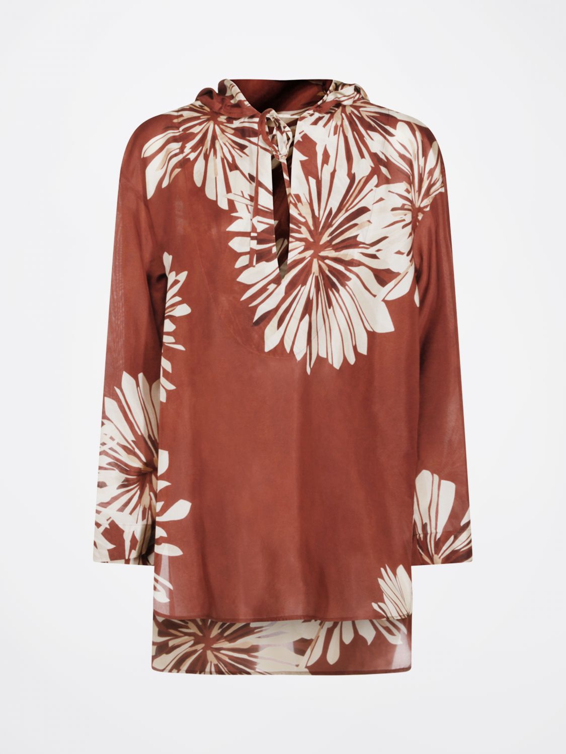 Shirt Woman color Burgundy