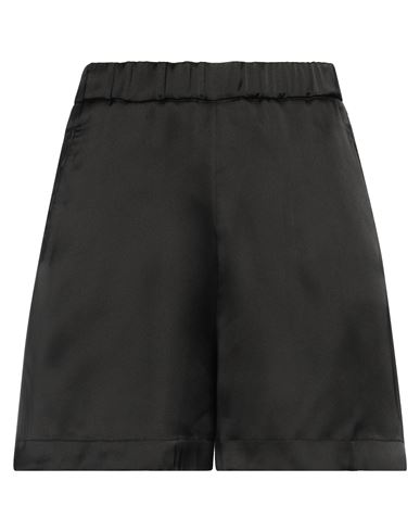 The Nina Studio Woman Shorts & Bermuda Shorts Black Size 2 Polyester
