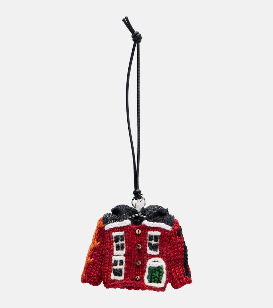 Cardigan bag charm