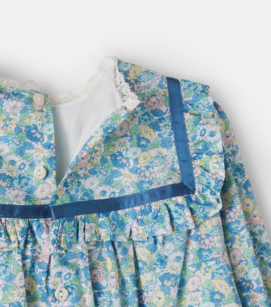 Leontyne floral cotton dress