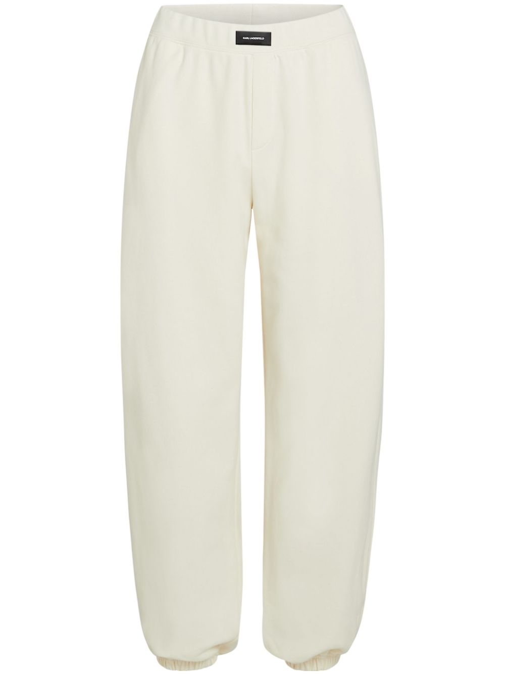 Essential Logo organic cotton track pants - Neutrals
