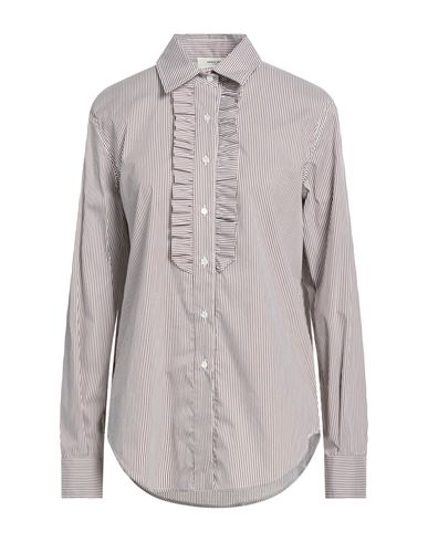 Woman Shirt White Size 8 Cotton, Polyamide, Elastane