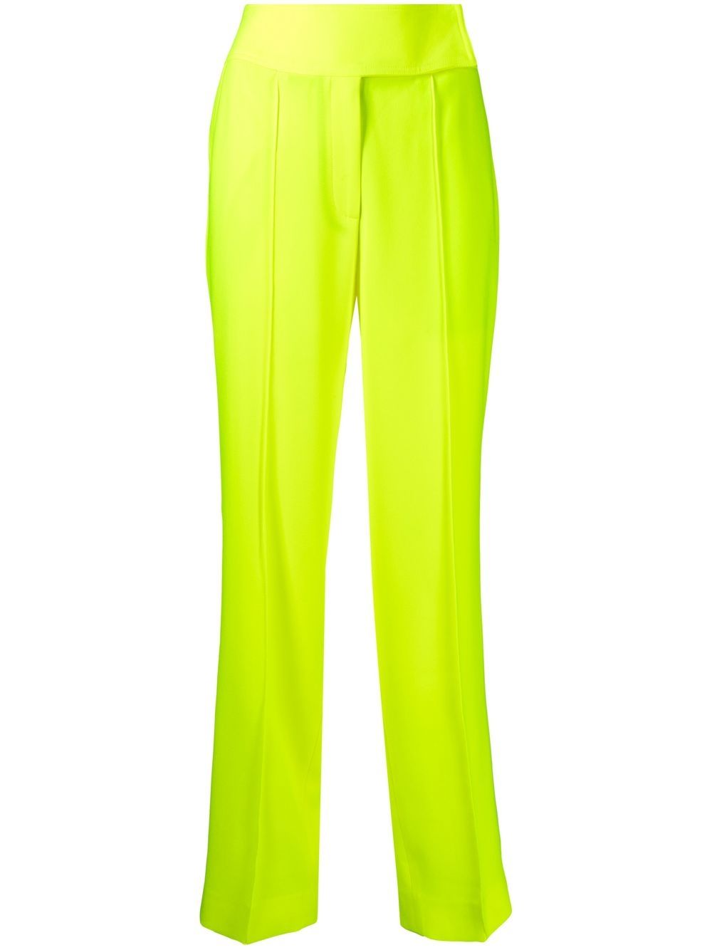 Tailored tapered trousers - Yellow