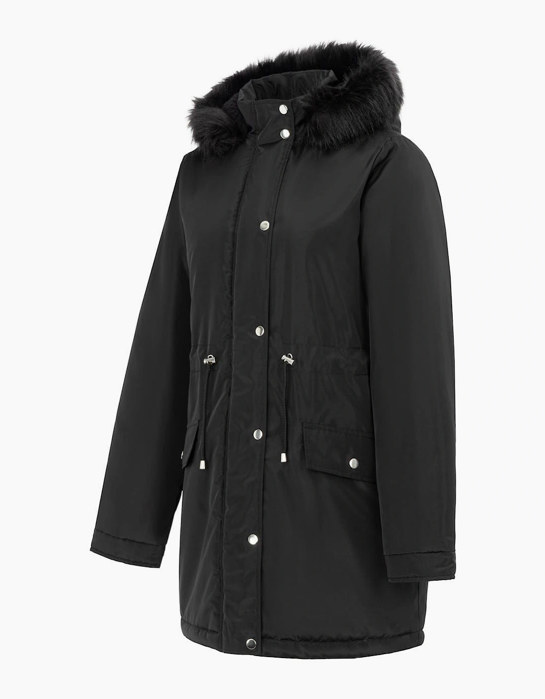 Miso Women's Parka Ladies Jacket - Black
