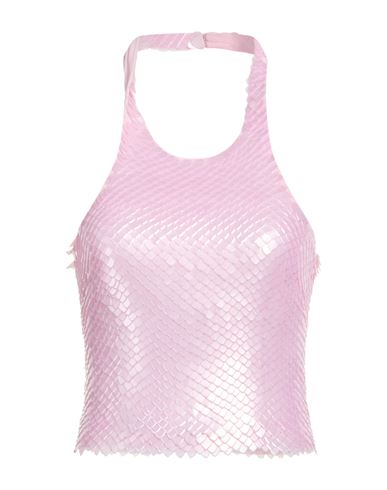 Mônot Woman Top Pink Size 2 Viscose
