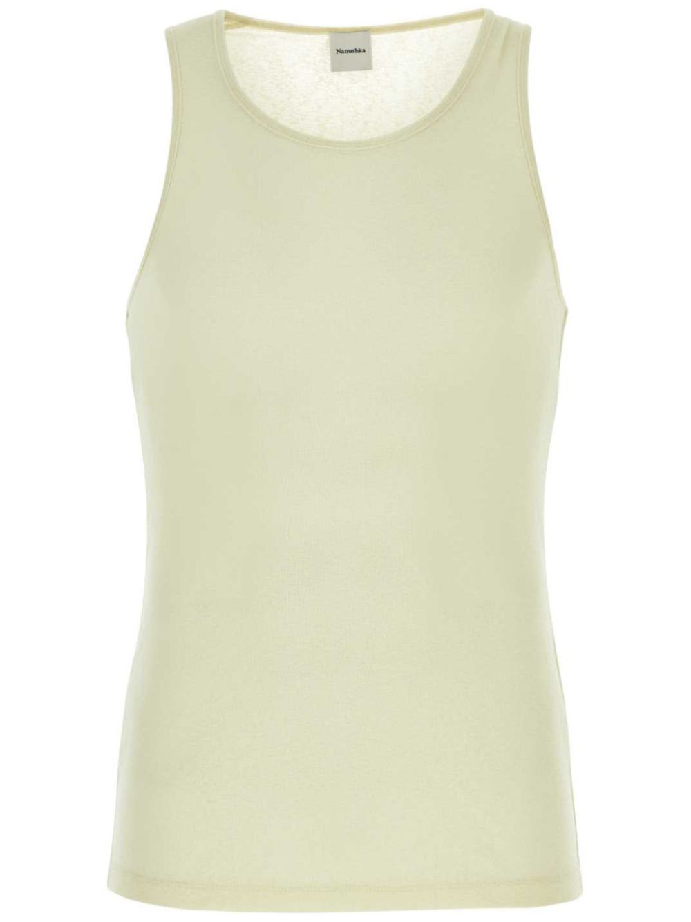Round-neck tank top - Neutrals